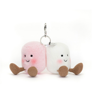 Amuseables Pair of Marshmallows Bag Charm