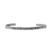 ***Silver Cuff - Stand In Your Truth