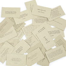 Christmas Collection - 365 Gathered Thoughts Paper - Set of 25