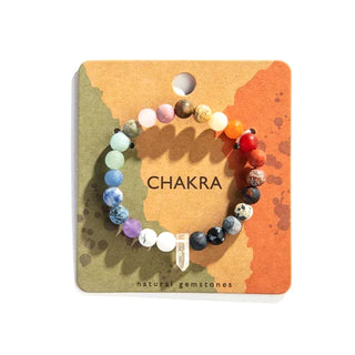 Crystal Point Chakra Bracelet