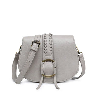 Georgie Front Detail Crossbody - Grey