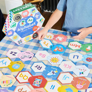 Alphabet Hexagon PuzzPair
