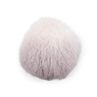 Light grey fluffy online pillow