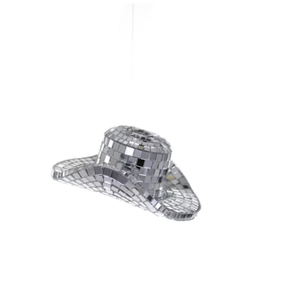 Disco Cowboy Hat Ornament