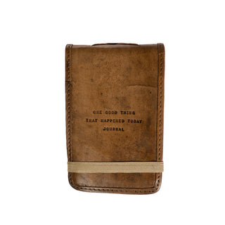 ***Mini One Good Thing Leather Journal