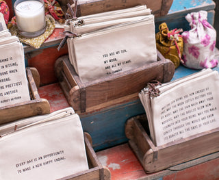 Life Itself (Hans Christian Andersen) Canvas Zip Bag