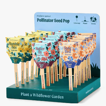 wildflower seed pops Pollinator Seed Pops