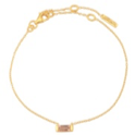***Smokey Quartz Gold Bracelet