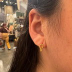 Twisted Chainlink Earrings