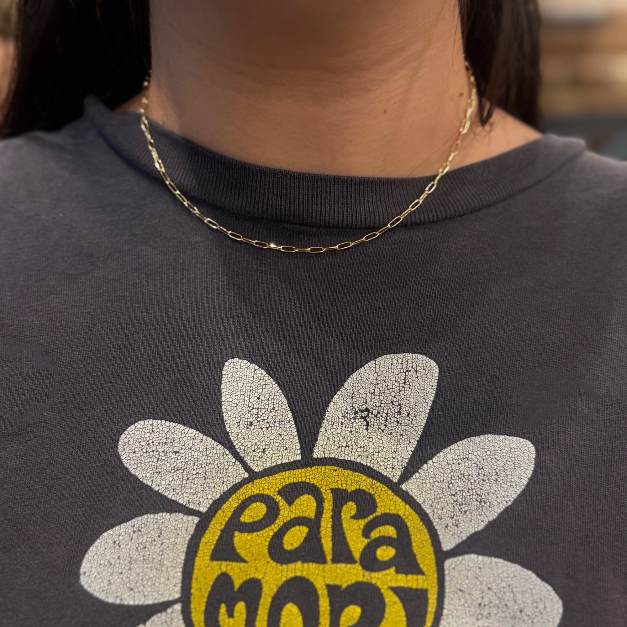 Paper Clip Link Chain Necklace