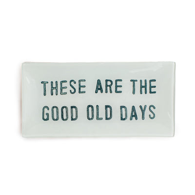 Small Rectangle Decoupage Plate