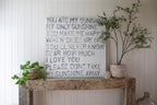 You Are My Sunshine Art Print - Gallery Wrap