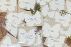 Butterfly Mini Deckled Cards & Envelopes - Assorted Set of 25