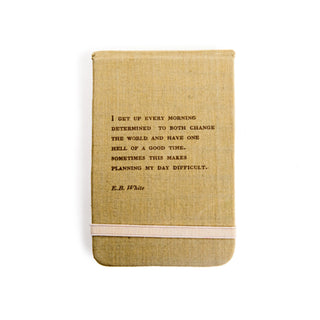 Fabric Notebook - E.B. White