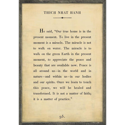 Thich Nhat Art Print