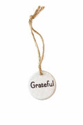 Ceramic Ornament "Grateful"