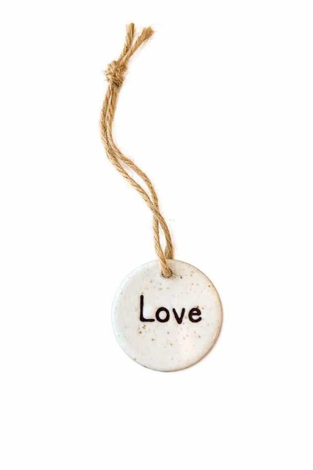 Ceramic Ornament " Love"