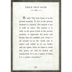 Thich Nhat Art Print