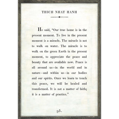 Thich Nhat Art Print