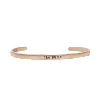 Articles of Love Collection - Brass Cuff