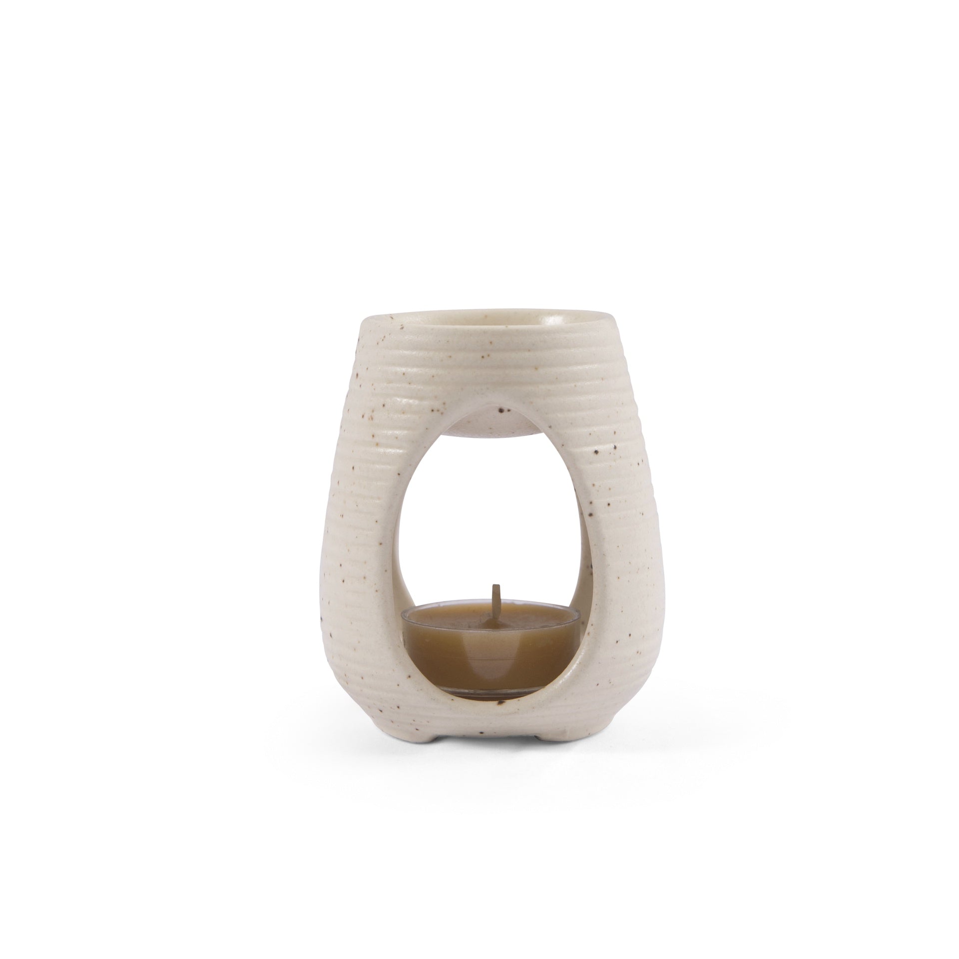 Speckled Ceramic Oil Burner - 2.5" ht