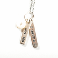 ***Love you Forever Silver Necklace - 16