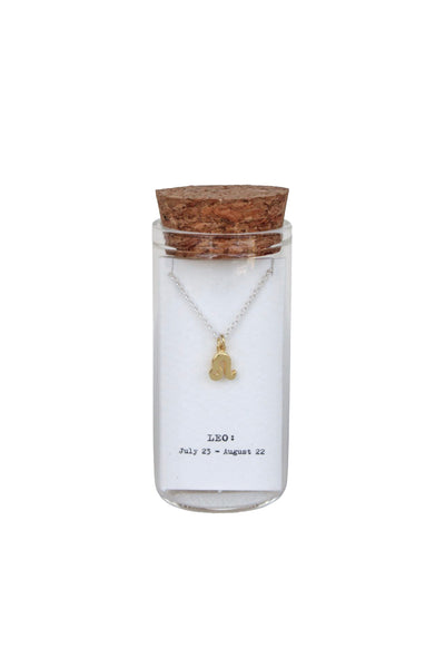 Message in a Bottle Zodiac Necklace Collection Second Edition