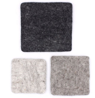 Wool Coaster S/3