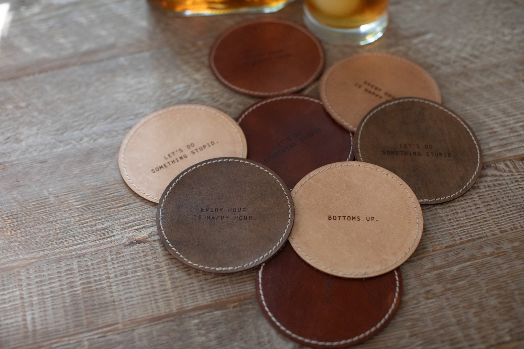 Leather Coasters