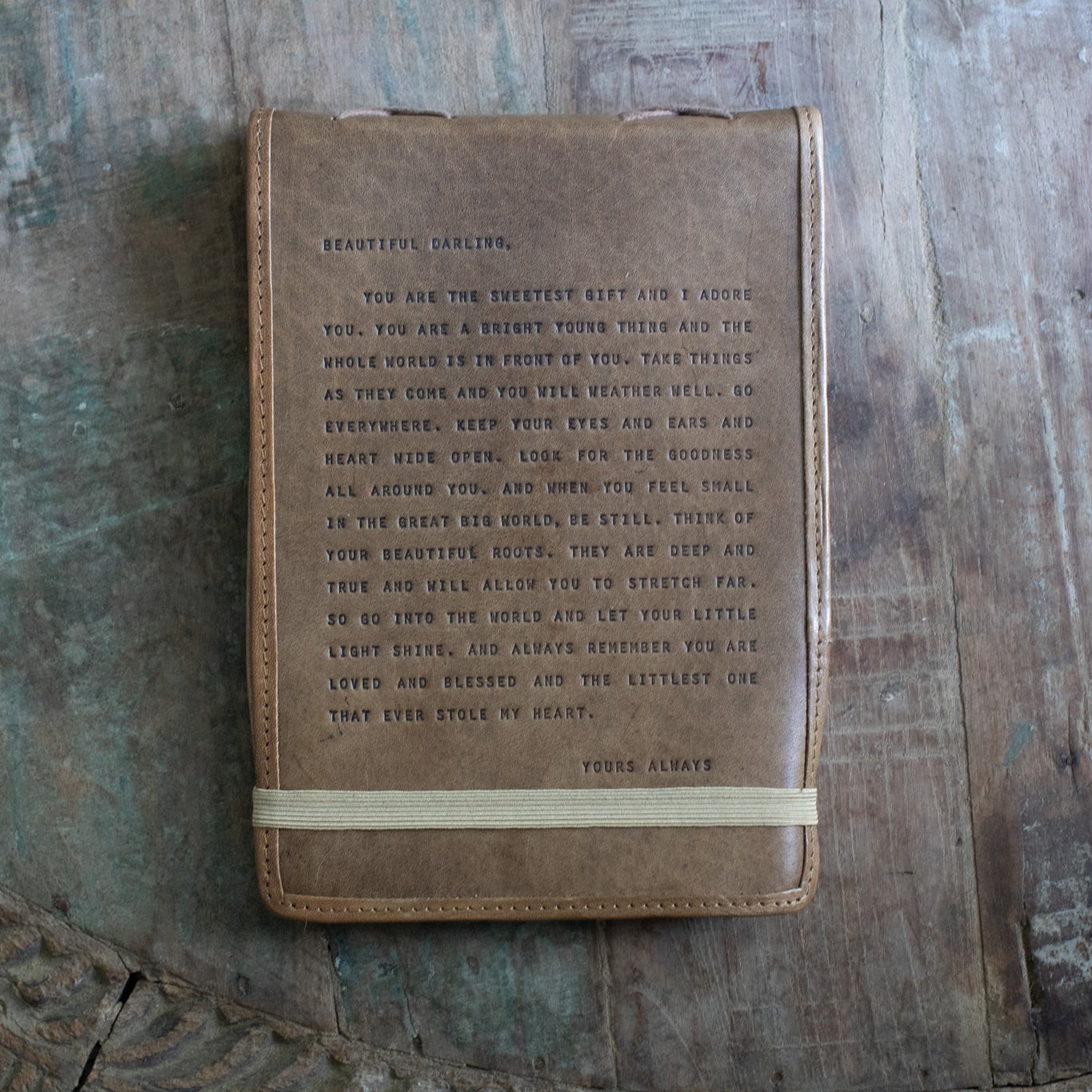 ***Letter for Sophie Signature Leather Journal