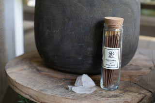 Nag Champa Incense in Glass Jar- 40 sticks