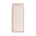 What Good Shall I Do This Day? Skinny Notepad