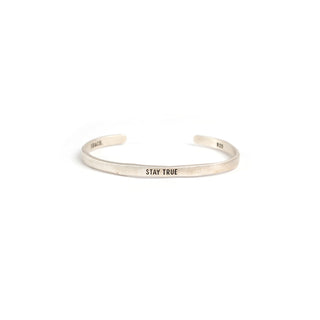 ***Silver Cuff - Stay True