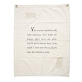You Are My Sunshine Canvas Wall Hanging 31.5" x 40"