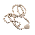 ***Heart Prayer Beads - 76”L