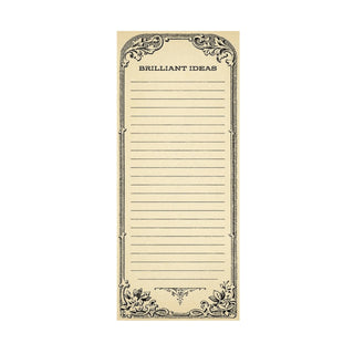 Brilliant Ideas Skinny Notepad
