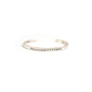 ***Silver Cuff - Practice Random Acts
