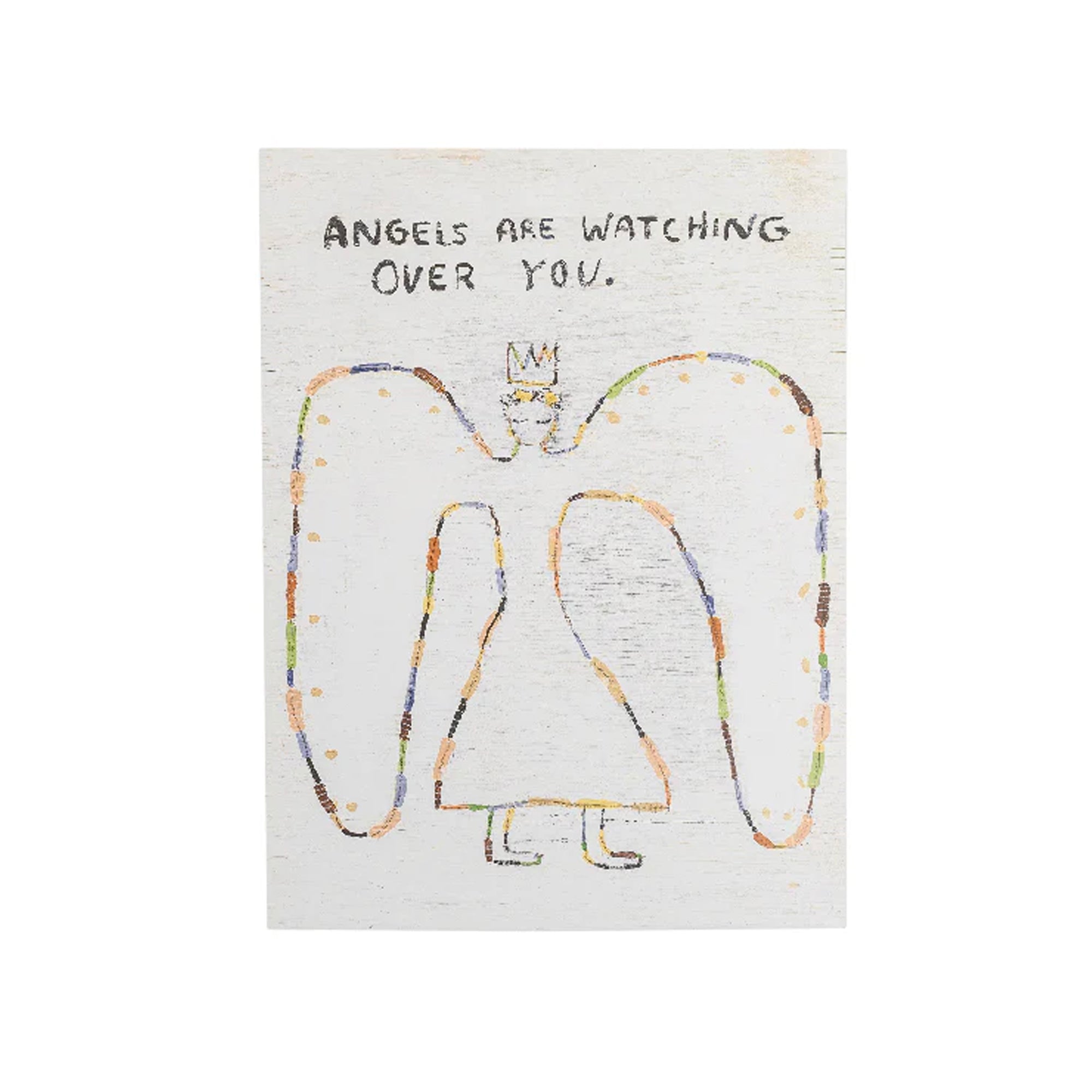 12"x16" Angels Are Watching Art Poster