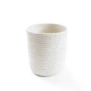 ***Cross Weave Ceramic Vase 10"x9"x10"