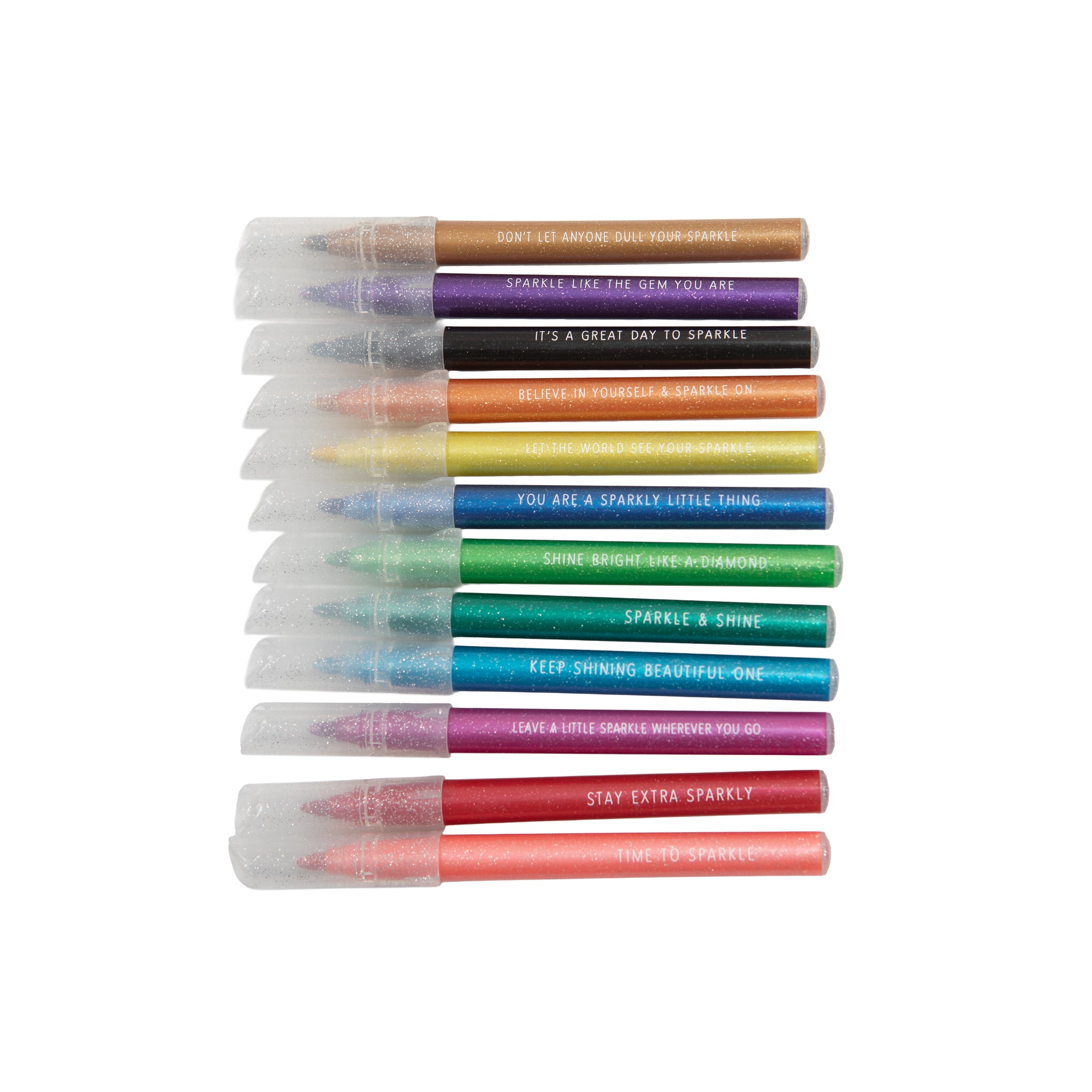 Glitter Markers - 12 count
