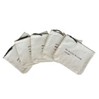 Canvas Zip Bag - Cream