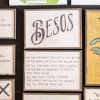 Besos Art Print - Gallery Wrap