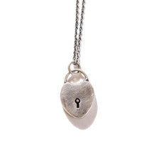 Small Heart Pendant (Always) Silver Necklace