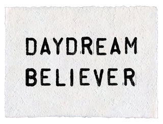 ***Handmade Paper Print - Daydream Believer - 12”x16