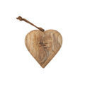 Large Engraved Wooden Hearts
