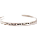 ***Silver Cuff - You’ll Never Know Dear