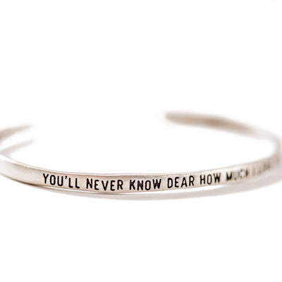 Articles of Love Collection - Silver Cuff