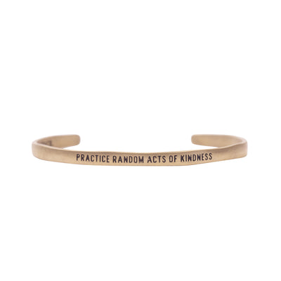 Articles of Love Collection - Brass Cuff