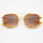 Weston Acetate Round Unisex Sunglasses