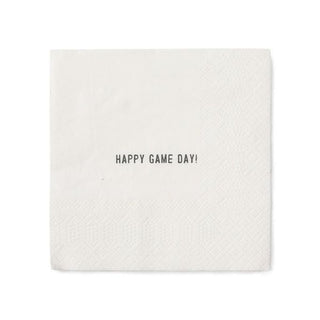 Happy Game Day Cocktail Napkin Set (20pcs) 5" x 5"